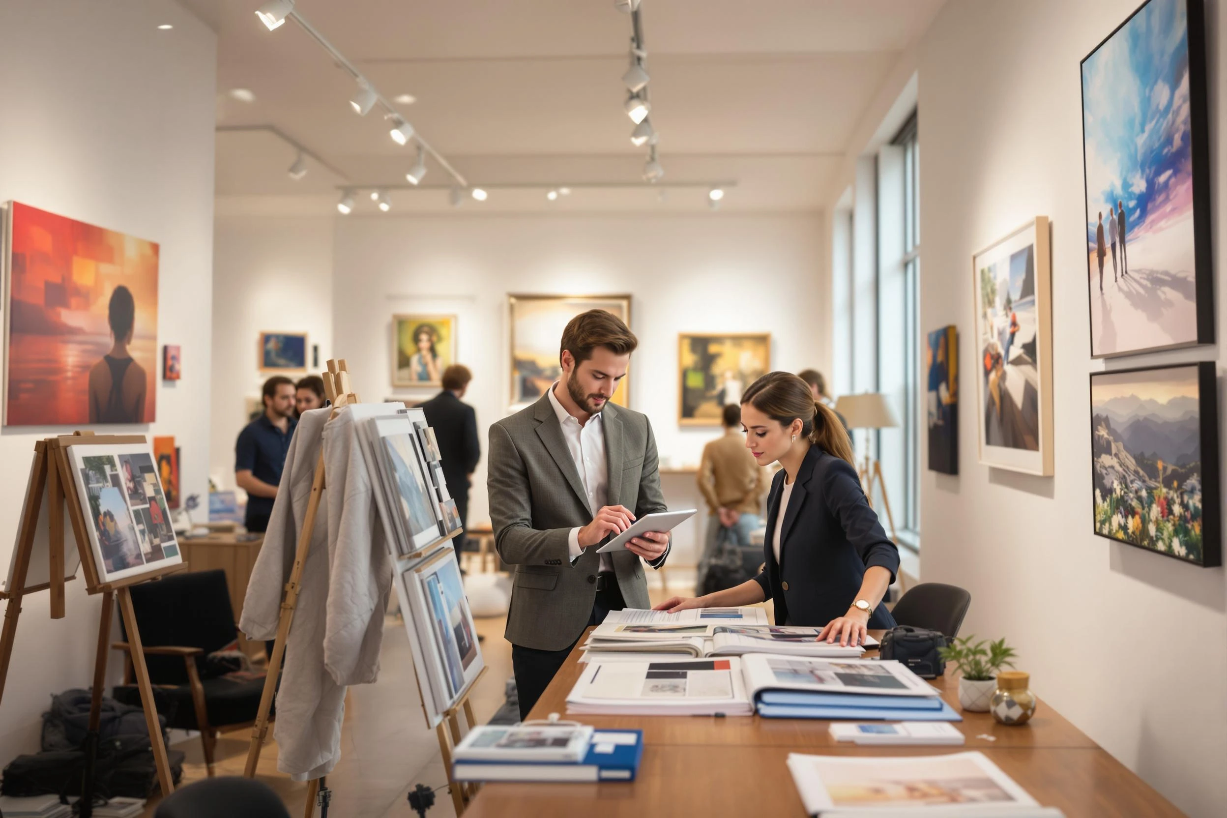Automatiser une galerie d’art