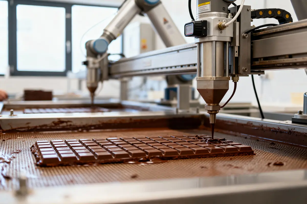 Automatiser chocolaterie : Équipement et robots essentiels ?