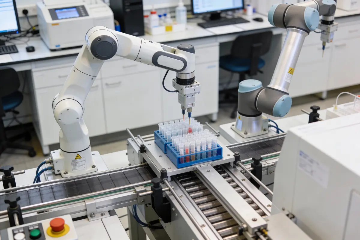 Automatiser laboratoire d’analyses médicales : Solutions