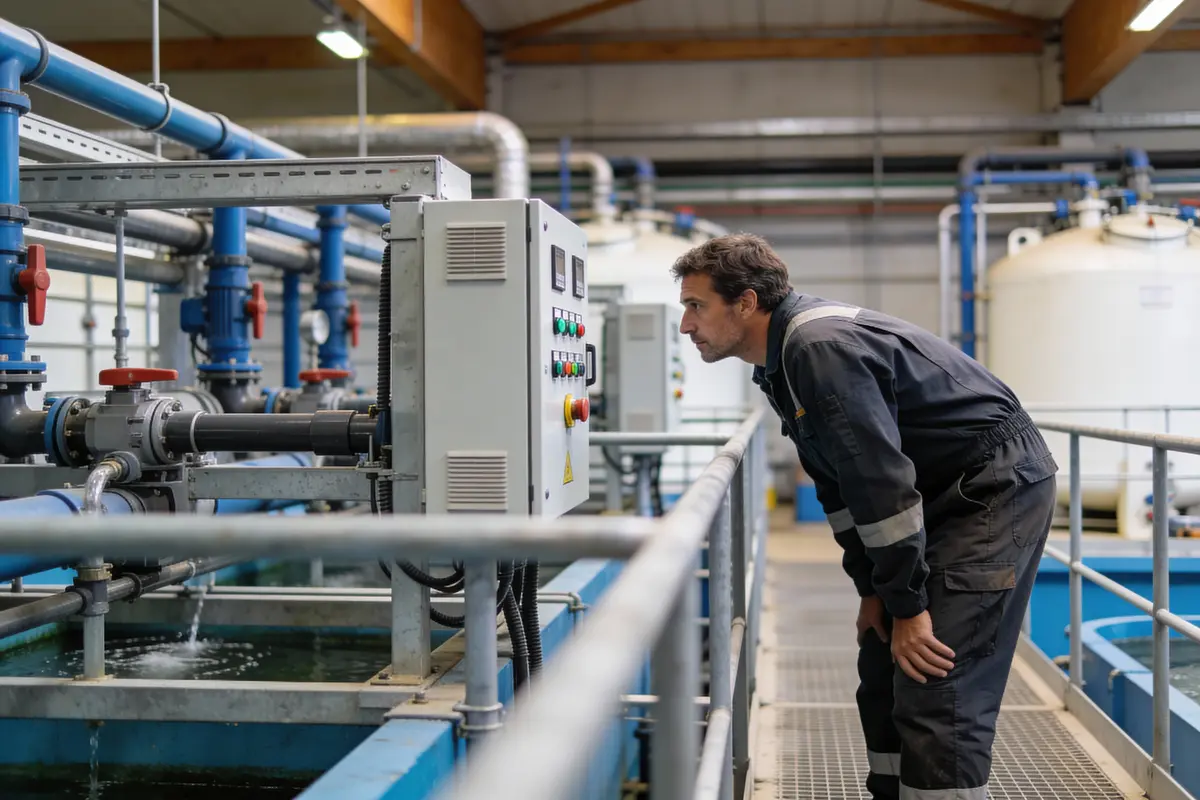 Automatiser la Société de Traitement des Eaux Usées ?